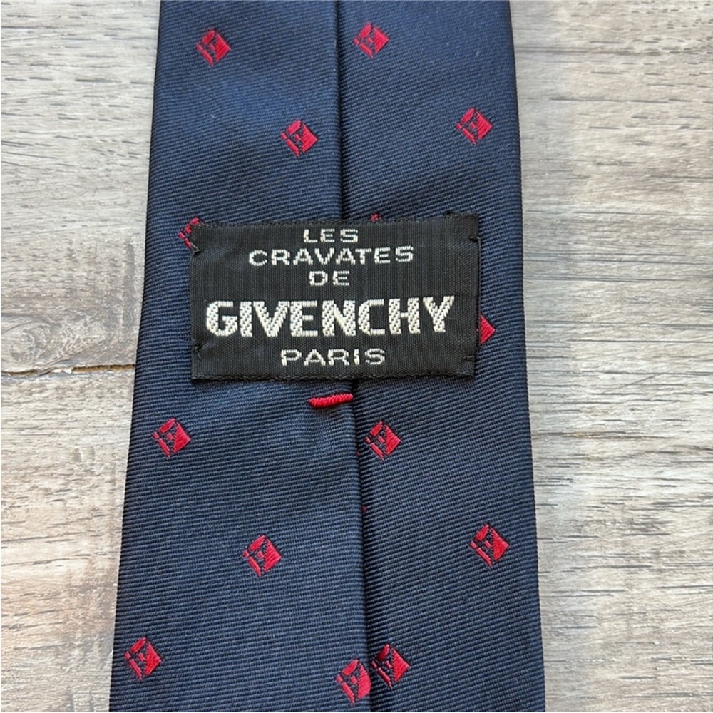 Vintage Givenchy Silk Tie Les Cravates de Givenchy - Picture 5 of 7